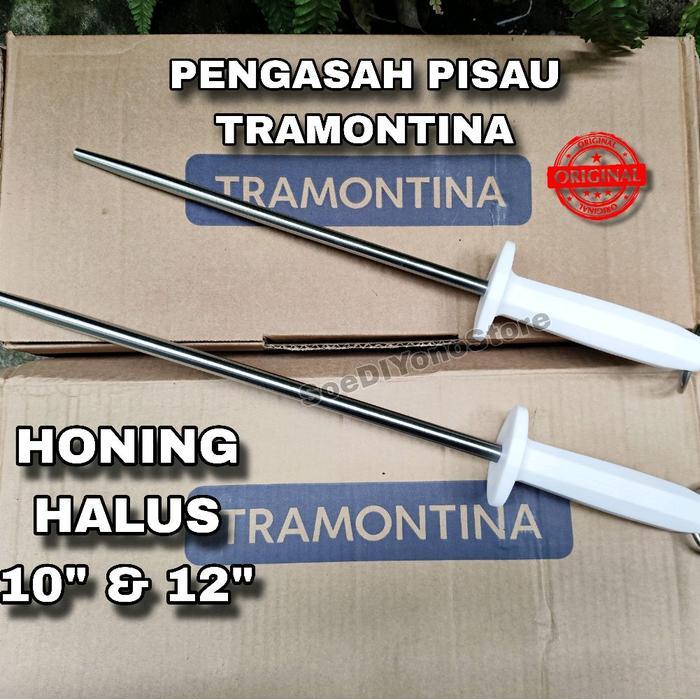 Asahan Pisau Tramontina Honing Halus 25cm & 30cm Sharpening Knife Original