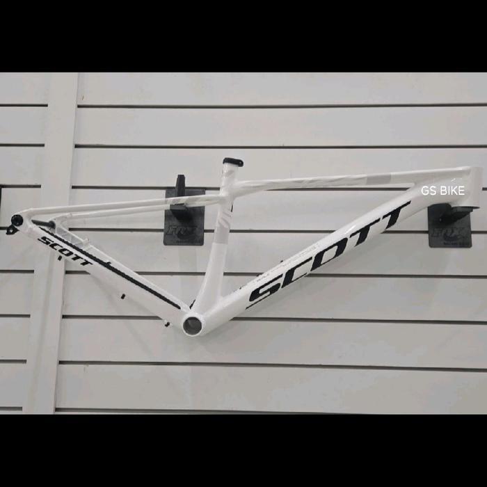 SCOTT SCALE TEAM 2026 29" Hardtail Frame Sepeda Alloy MTB - Shiny White, S