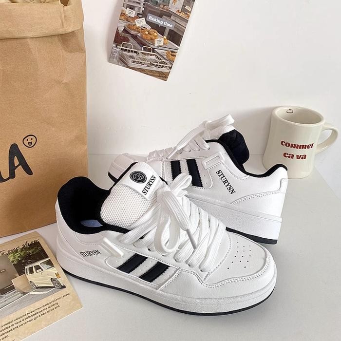 Top GSI Eunhye Sepatu Sneakers Wanita s Cewek Kekinian 2025 Korea Style Import Karet Casual Cewek