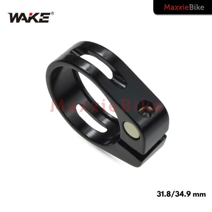 Polygon Bicycle - Wake Cl207 Seatpost Clamp 31.8 34.9Mm Klem Penjepit Tiang Sadel Sepeda Alloy Seat