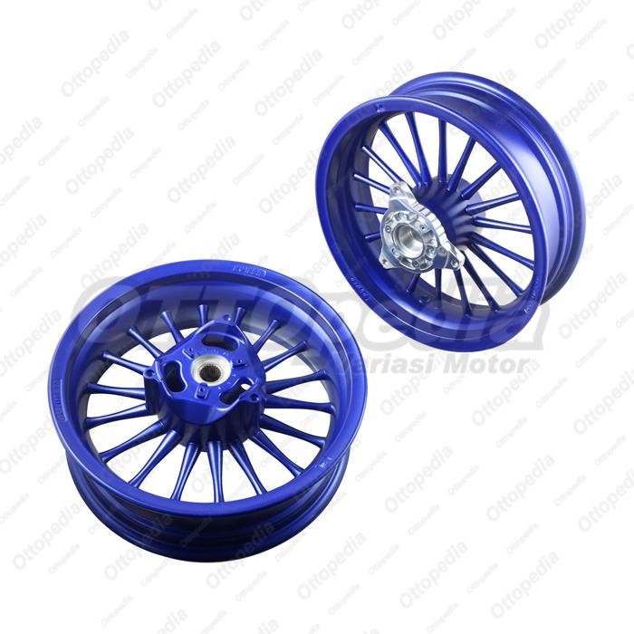 Velg Racing Tapak Lebar Power Classic Dokar Biru Candy Nmax New 2020