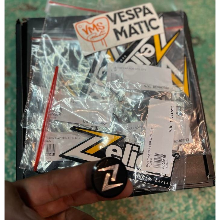 Barend Cap Tutup Bar End Zelioni Original Parts