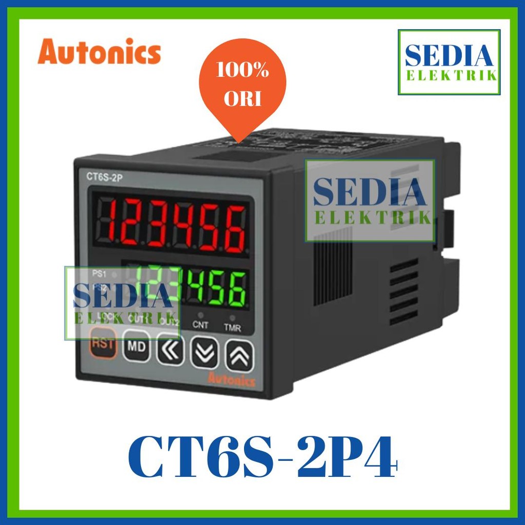AUTONICS CT6S-2P4 Counter Timer Digital CT6S2P4