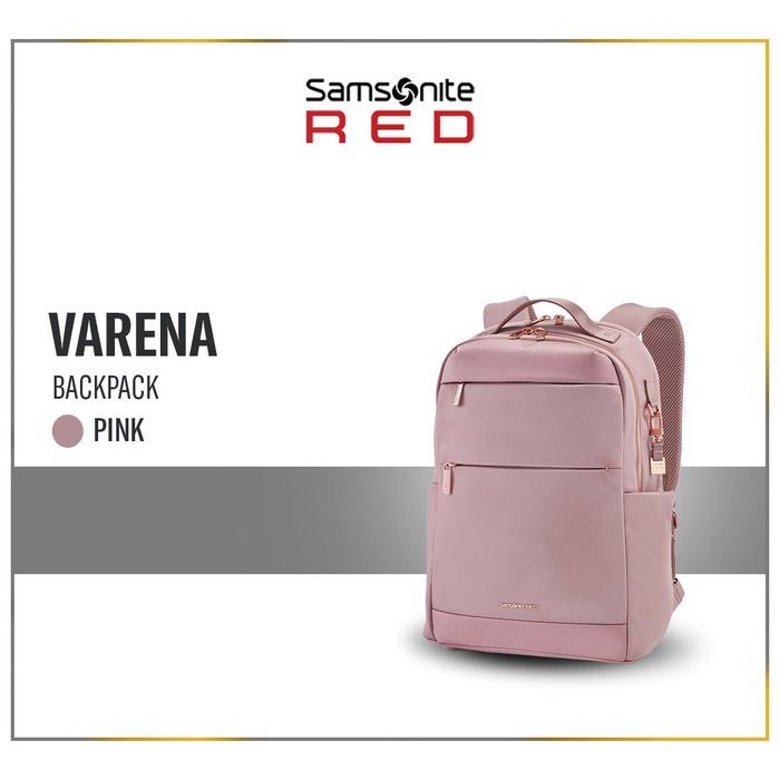 DISKON Samsonite Red Label V 14" Laptop Backpack - Pink READY STOCK