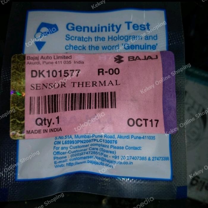 SENSOR THERMAL BAJAJ PULSAR 220/200DTSI