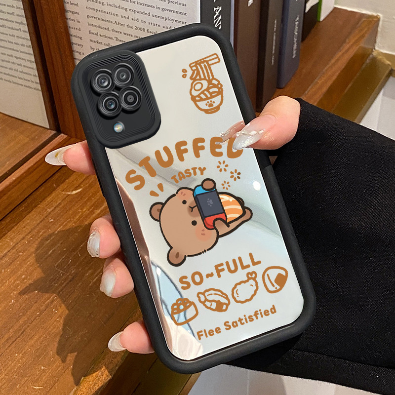 Casing Hp Samsung Galaxy A12 4G A12 5G F12 M12 A22 M22 Case Casing Permainan kecanduan anjing HP pol