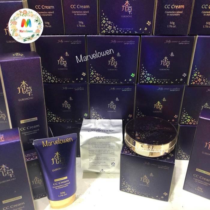 Ugb - Guboncho Paket Cc Cream Dan Cc Cushion Original Asli Korea