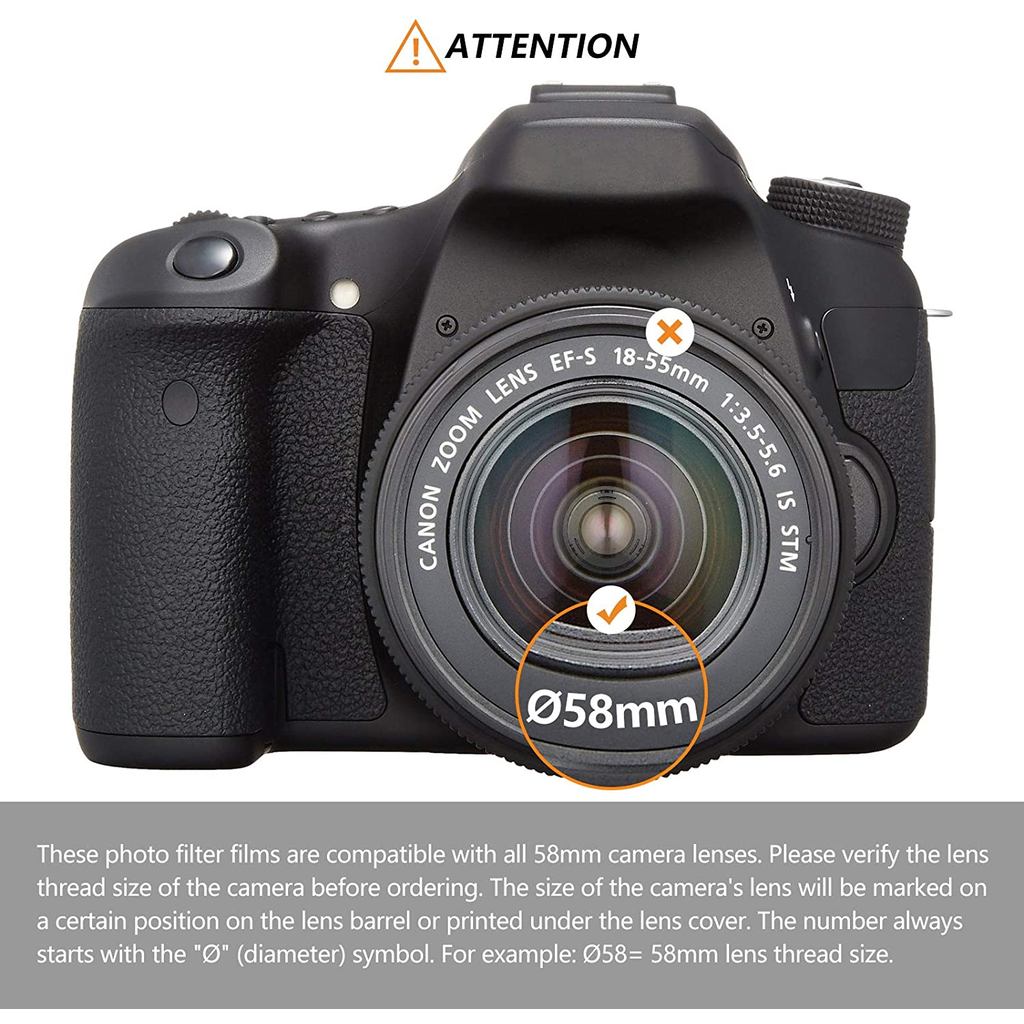 58mm UV CPL ND4 Filter Kit For Panasonic LUMIX 12-35mm 12-60mm 14-140mm 35-100mm on G9 G100 GX9 G85 