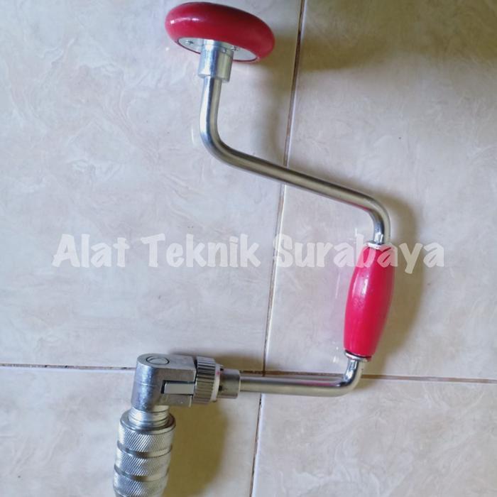 BOR ENGKOL EVSTEEL 12" 13 MM 30 CM ALAT DADA MANUAL PUTAR TANGAN