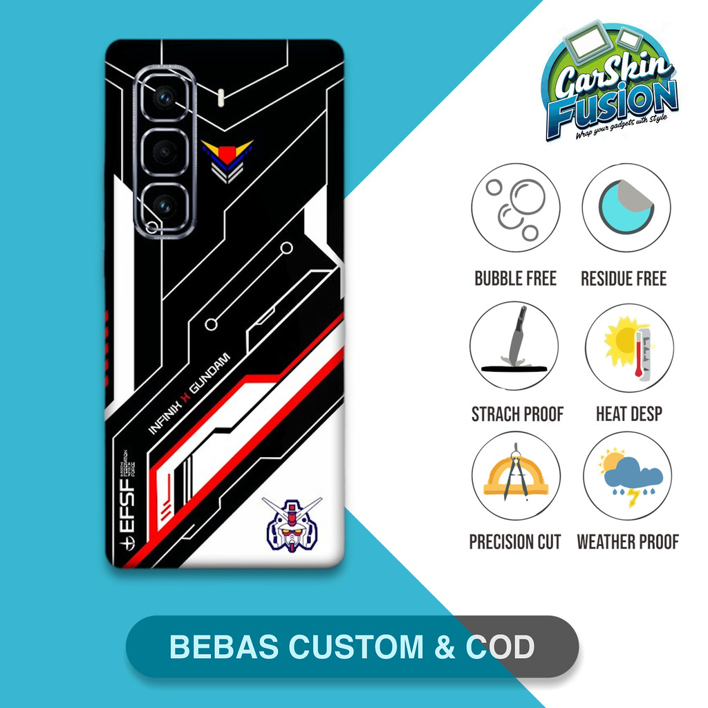 Garskin Skin Infinix Hot 50 4G Gndm Anti-Scratch Protector Case | by Fusion Kode - kZZ