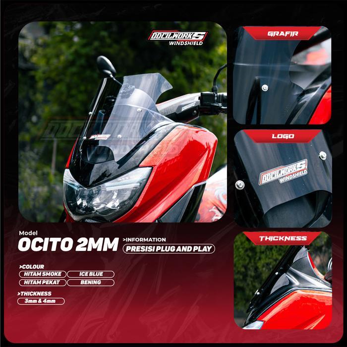 Windshield New Nmax 2020 Model Tdr Visor Nmax Model Tdr