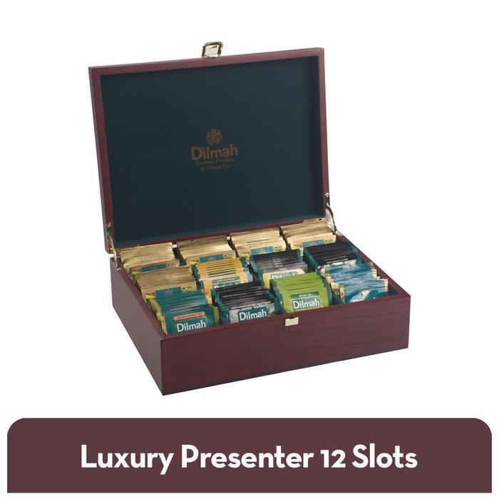 Dilmah Luxury Presenter 12 Slots - Box Teh Dilmah