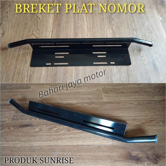 Breket Dudukan Lampu Plat Nomor Mobil Universal