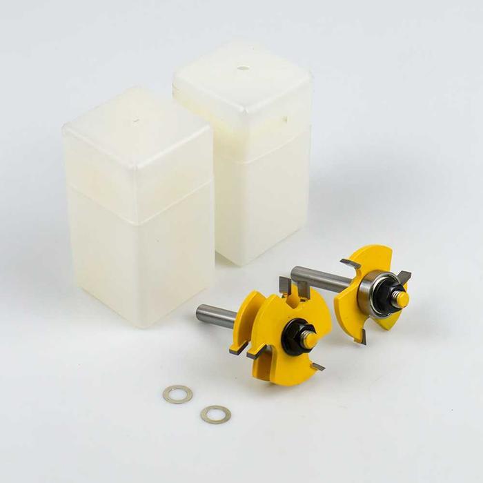 Rubu Mata Profil Kayu Router Bit / Mata Bor Sambungan Kayu Tounge Joint