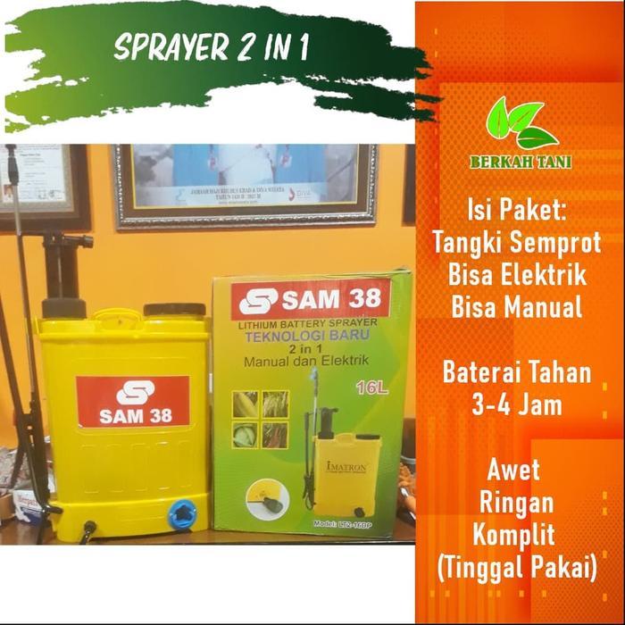 Tangki Semprot 2 In 1 Bisa Elektrik Bisa Manual