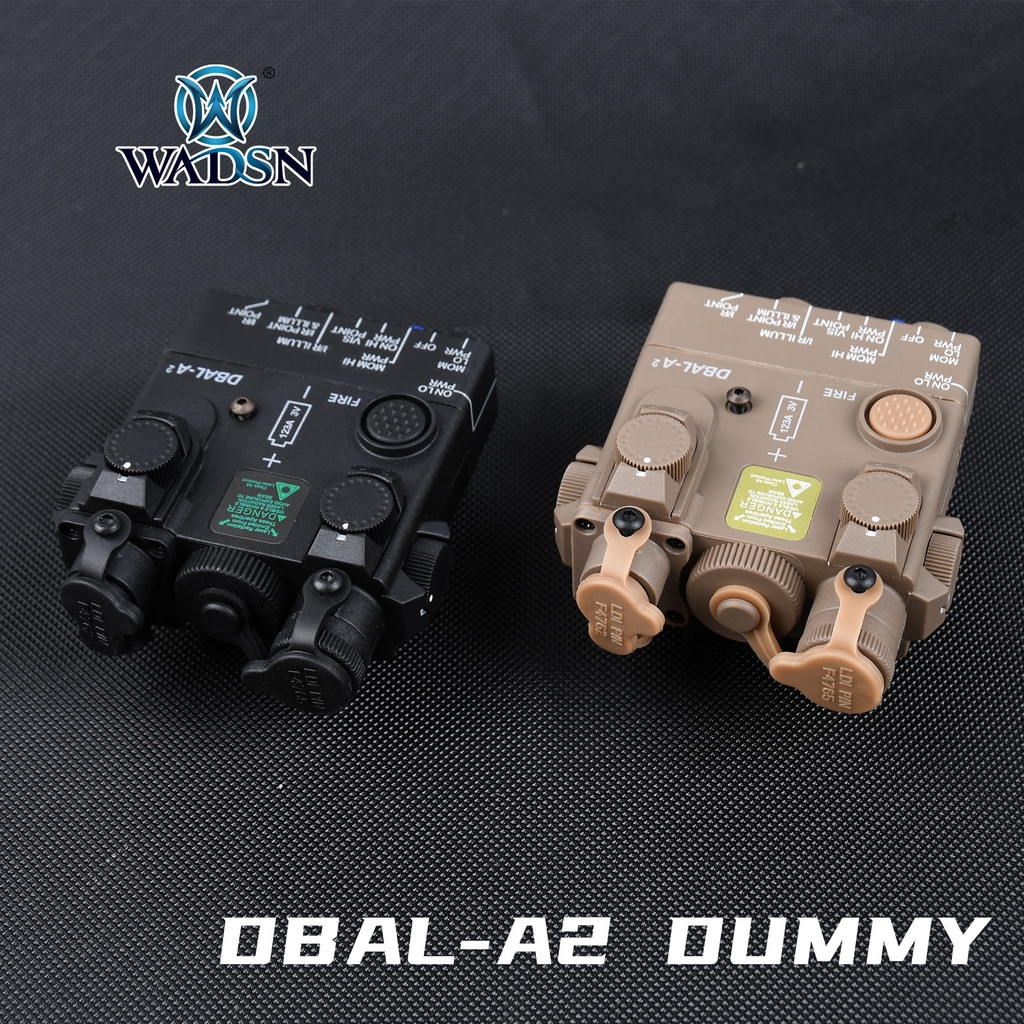 WADSN PEQ NGAL DBAL A2 Dummy Sight Laser Plastic Nylon Box Model No Function Rifle Weapon Ornament