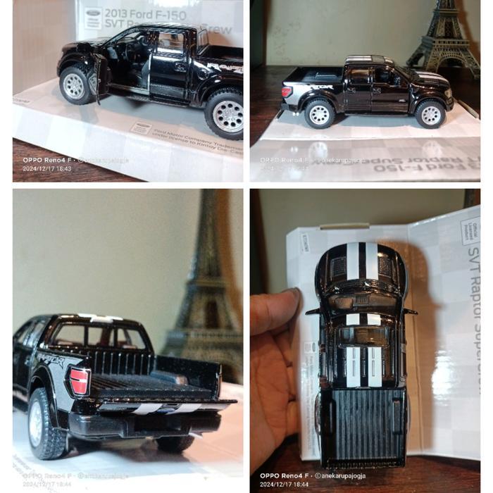 Diecast Kinsmart 2013 Ford F 150 Raptor Supercrew Murah