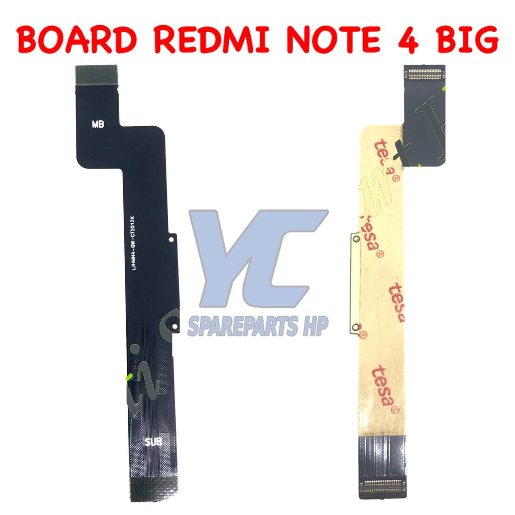 Flexible Board Mesin UI Xiaomi Redmi Note 4 Mediatek Original Baru