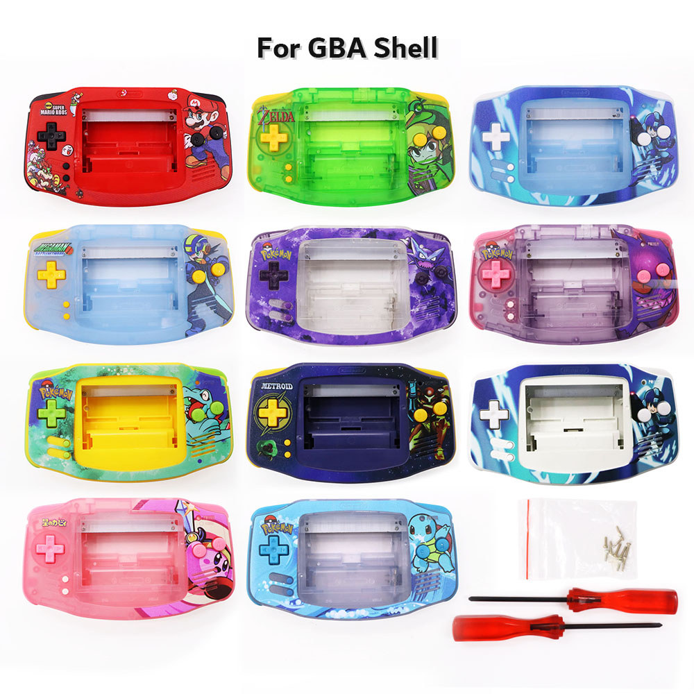 GBA UV Customized Printed Shell Case For GameBoy Advance GBA Console