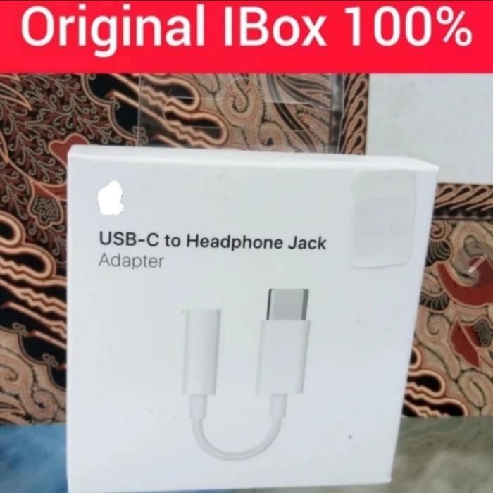 Iphone 15 Pro 15 Usb-C To 3.5Mm Headphone Jack Adapter Original Ibox
