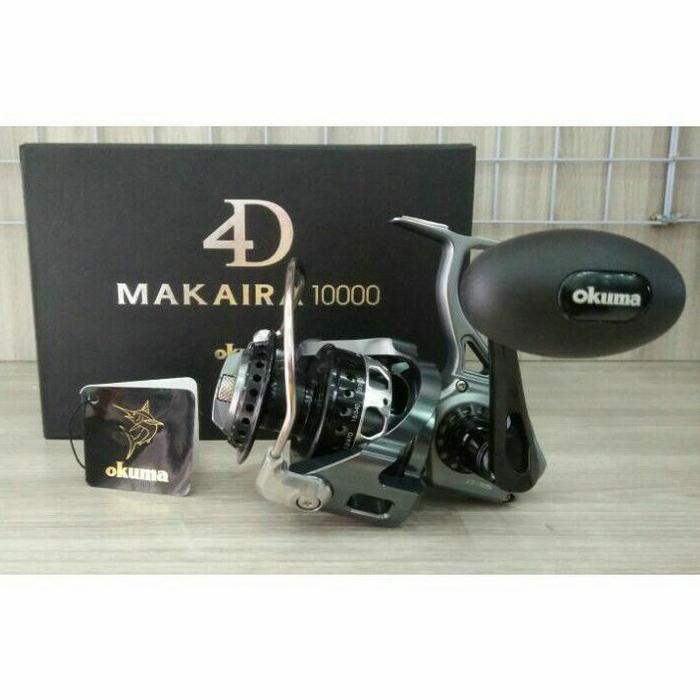 Spinning Reel Okuma Makaira Heavy Duty MK - 10000LS 20000LS 30000LS Pancing Laut Joran