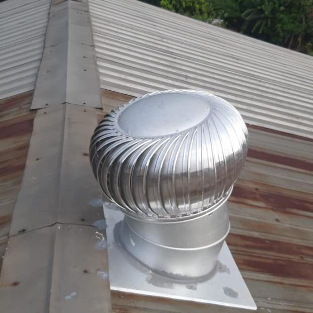 TERMURAH TURBIN VENTILATOR UDARA ALUMINIUM INSTANT KURIR