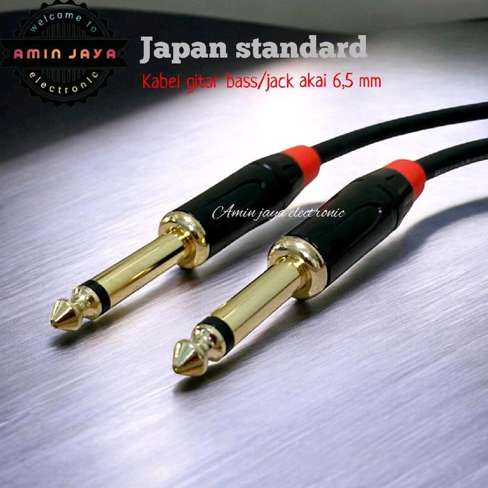 Jack Gitar /Kabel Gitar Bass Kabel Japan Standard Terbaru
