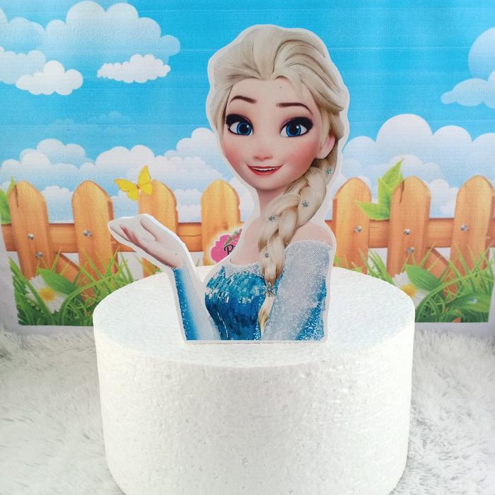 Cake topper/topper kue PRINCESS/hiasan kue PRINCESS STYROFOAM