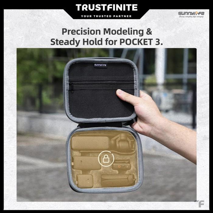 SUNNYLIFE TAS DJI POCKET 3 CREATOR COMBO CASE HAND BAG CASE / CREATOR CASE COMBO BAG DJI OSMO POCKET