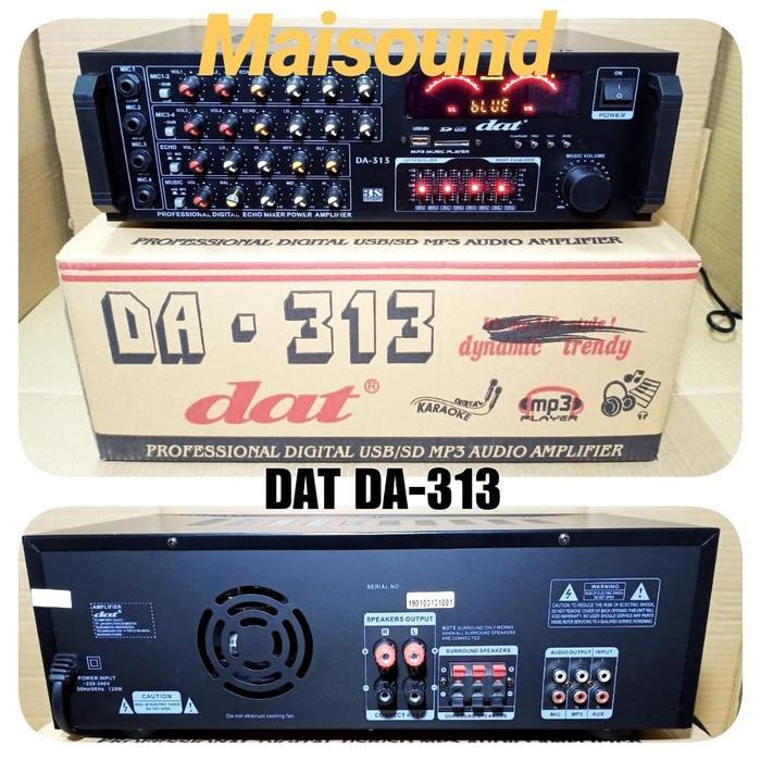 ROBOT - AMPLI BLUETOOTH DAT DA 313 POWER AMPLIFIER MIXER DAT 313 DAT DA313