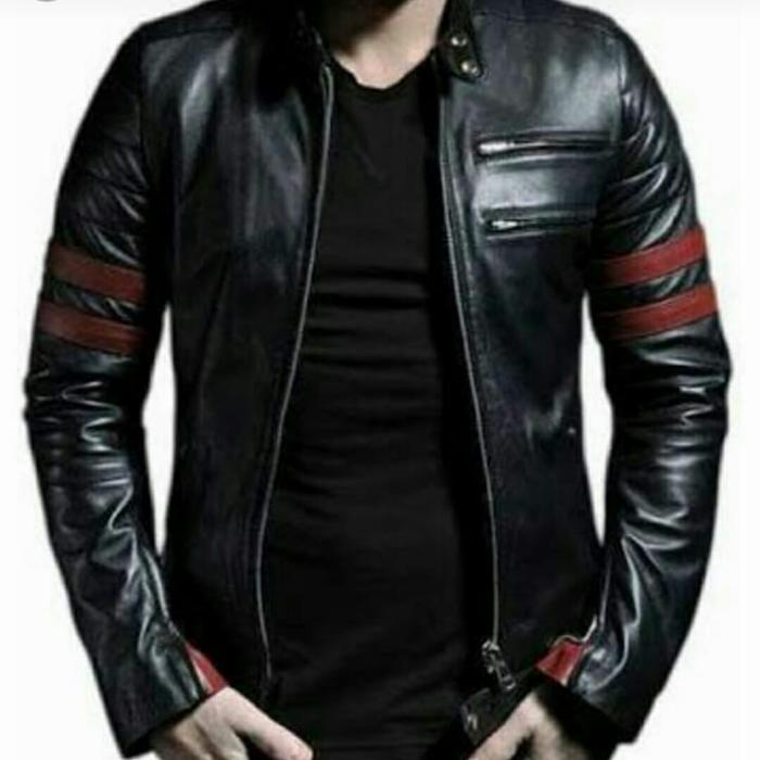 Jaket Kulit Pria Motor Harley Davidson