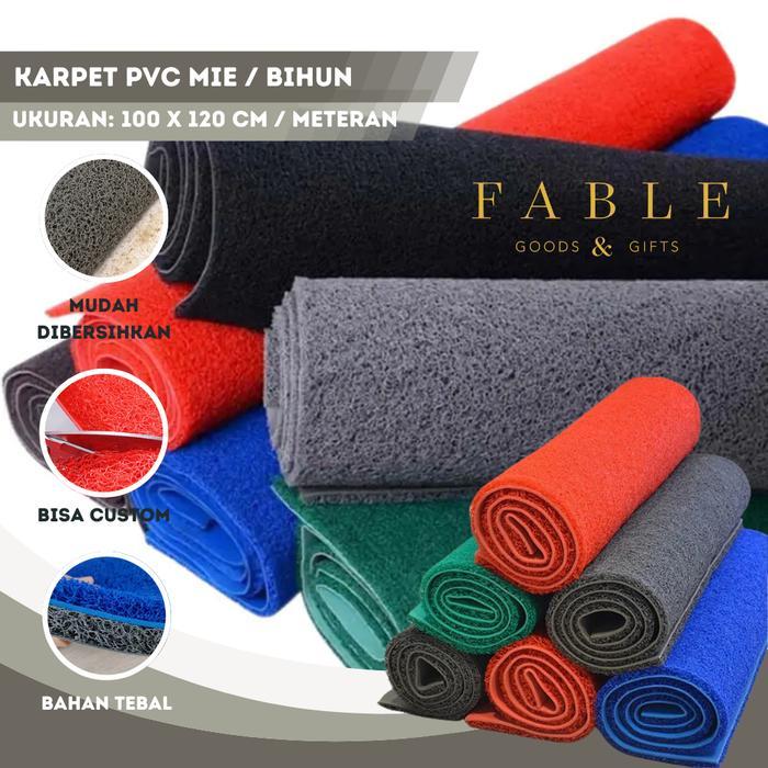 KESET KARET ANTI SLIP PVC MIE BIHUN METERAN