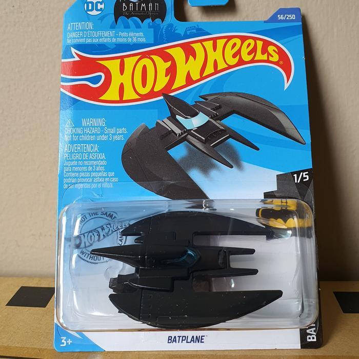 Original Hotwheels Batman Batplane Black