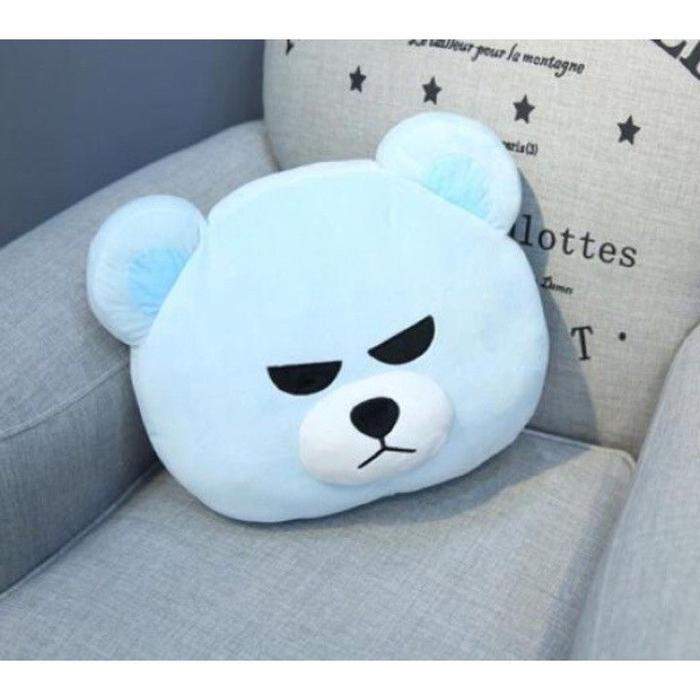 Boneka Bantal Plushy Super Soft Yg Krunk Bear X Big Bang Gd Top Taeyang Daesung Seungri Blackpink