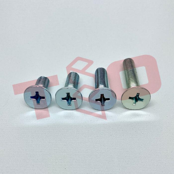 Baut Jf M8X40 - Baut Jf Flat M8X40 - Baut Verseng 8X40 - Flat Head M8 Terbaru 