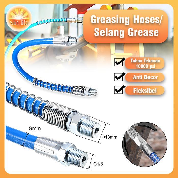 NEW Gemuk Grease Gun Coupler Alat Aplikasi Minyak Gemuk Grease Gun Coupler Grease Coupler Kepala