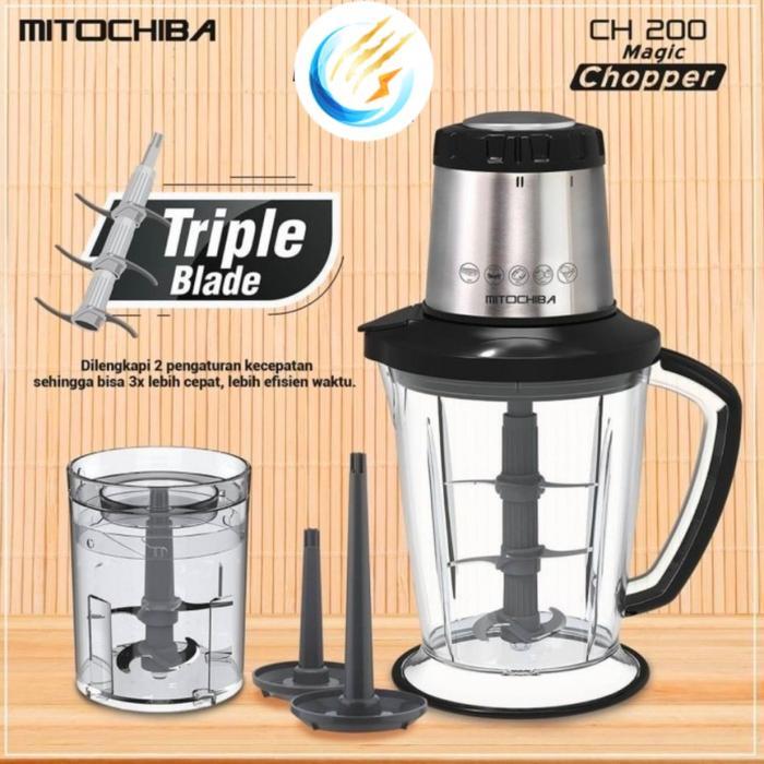 Chopper Mitochiba Ch 200 Food Chopper & Processor Mitochiba Terbaru