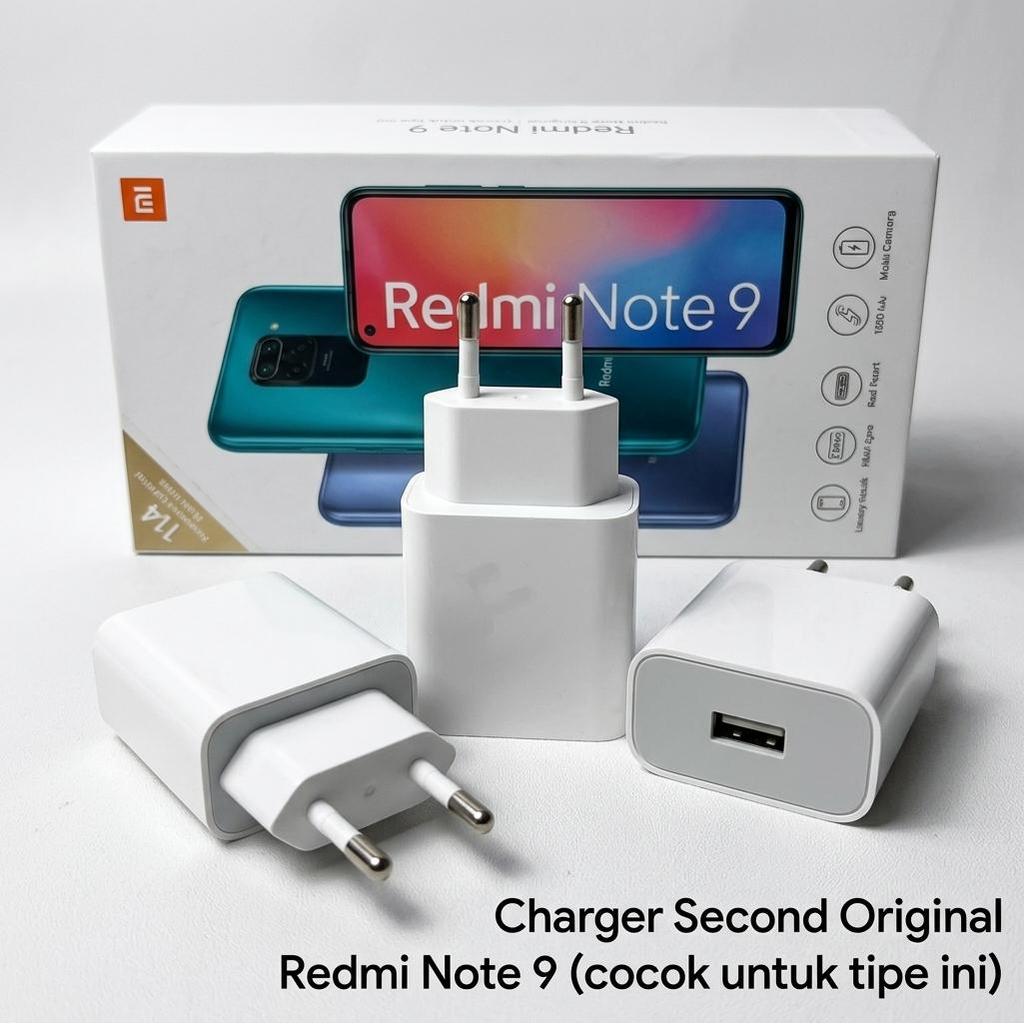 Batok Cas Xiaomi MDY-11-EP Original Second 10V 2.25A Turbo Charge Redmi Note 9 Charger Ori Bekas Tes