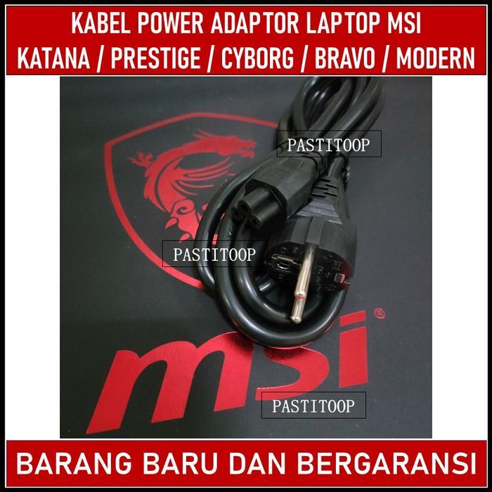 Kabel Power Adaptor Laptop Msi Bravo 15 Bravo 17 Series Baru Diskon Sell