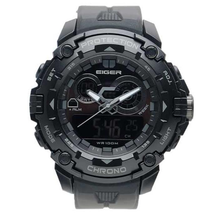 Jam Tangan Kekinian Eiger Alverstone Watch Analog Digital Jam Tangan Untuk Sehari Hari/Sale