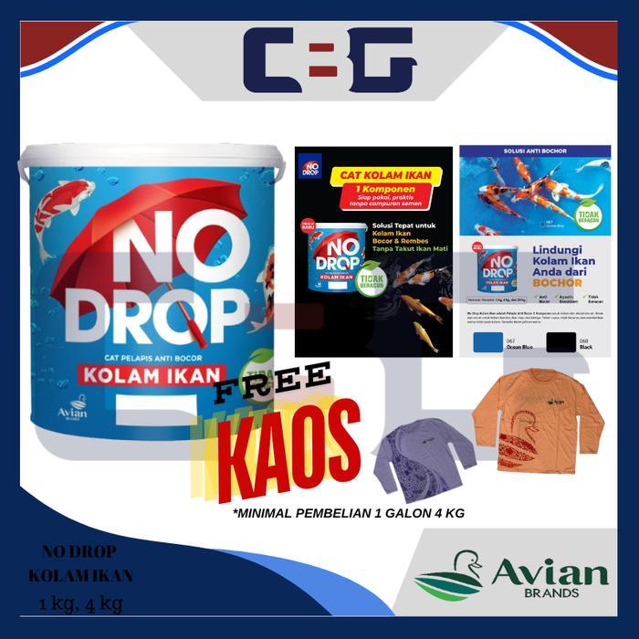 Cat Anti Bocor Kolam Ikan No Drop Kolam Ikan 1 Kg #Gratisongkir