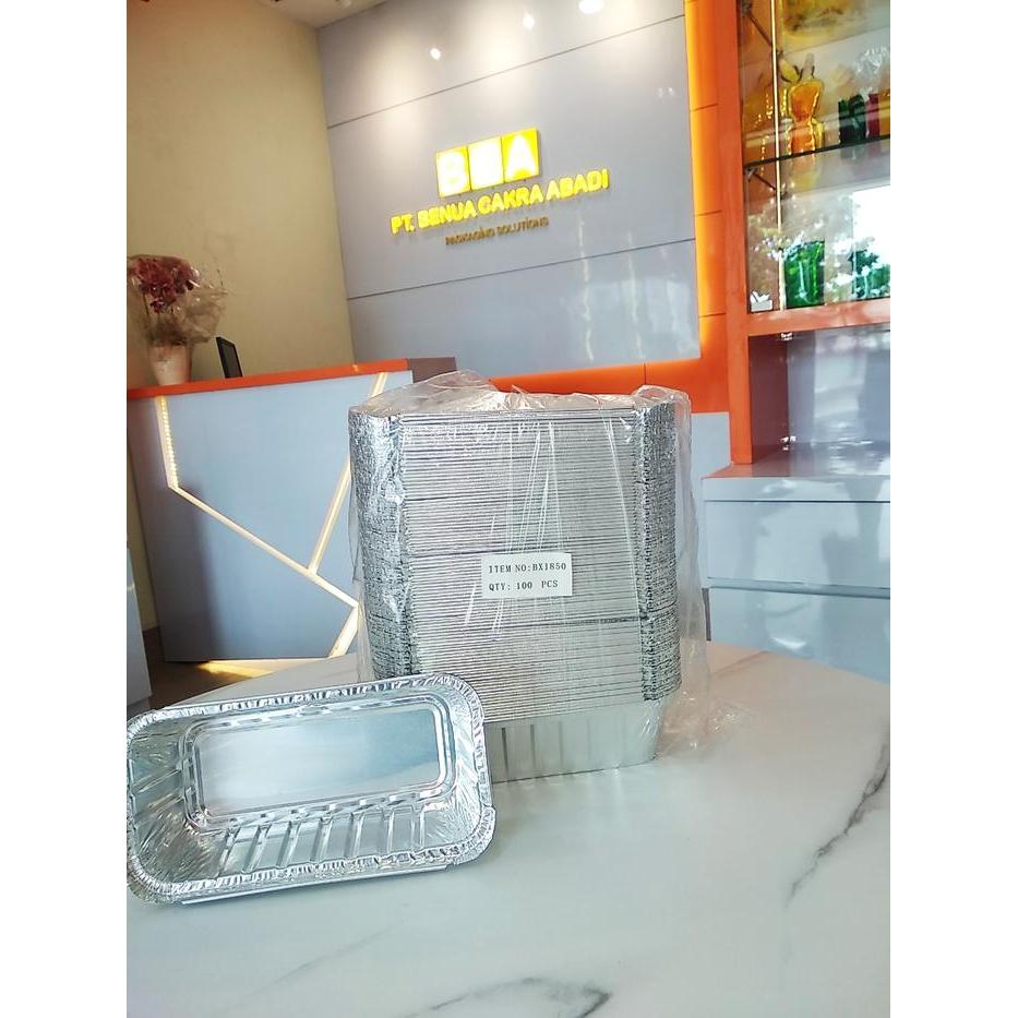 Aluminium Voil Tray Bx-1850 / Bx 1850 Isi 100 Pcs