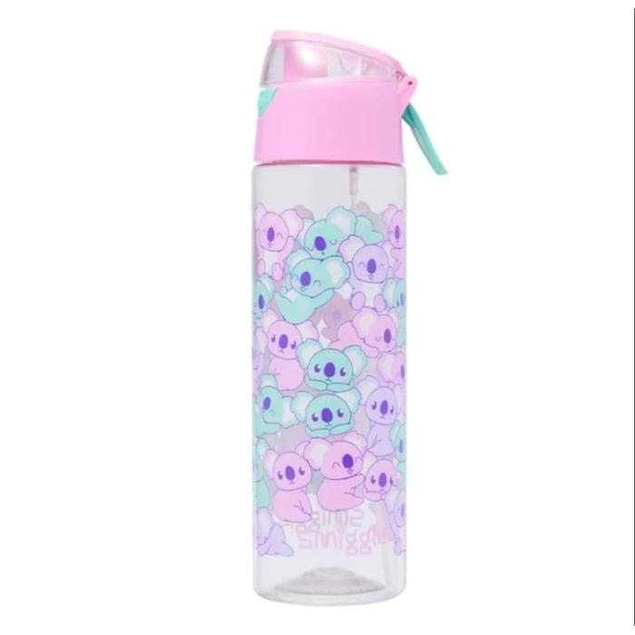 Grubyshop- Smiggle Botol Amaze Spritz Flip Lid Plastic Bottle 750Ml