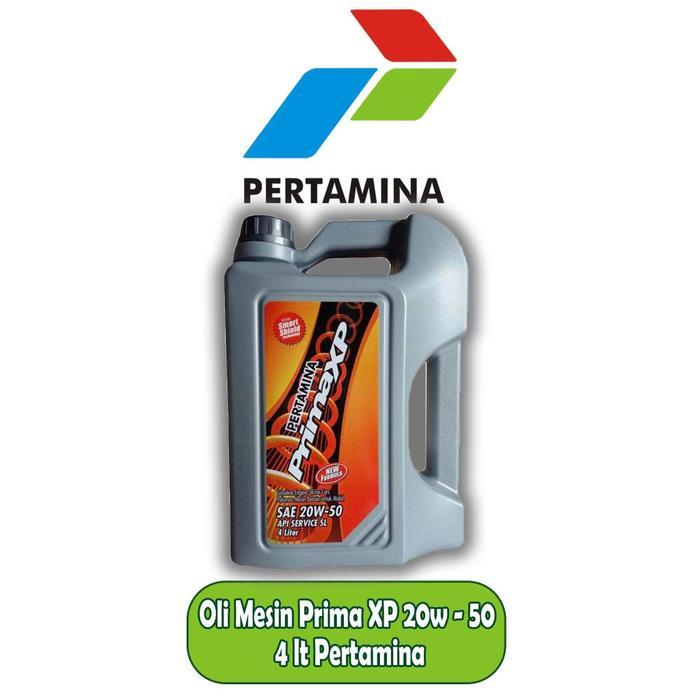// Oli Mesin Prima Xp 20W - 50 4 Lt Pertamina -04365- //