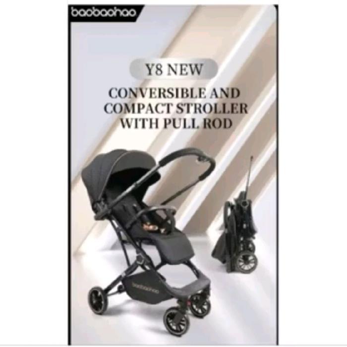 Stroller baobaohao Y8 cabinsize - black