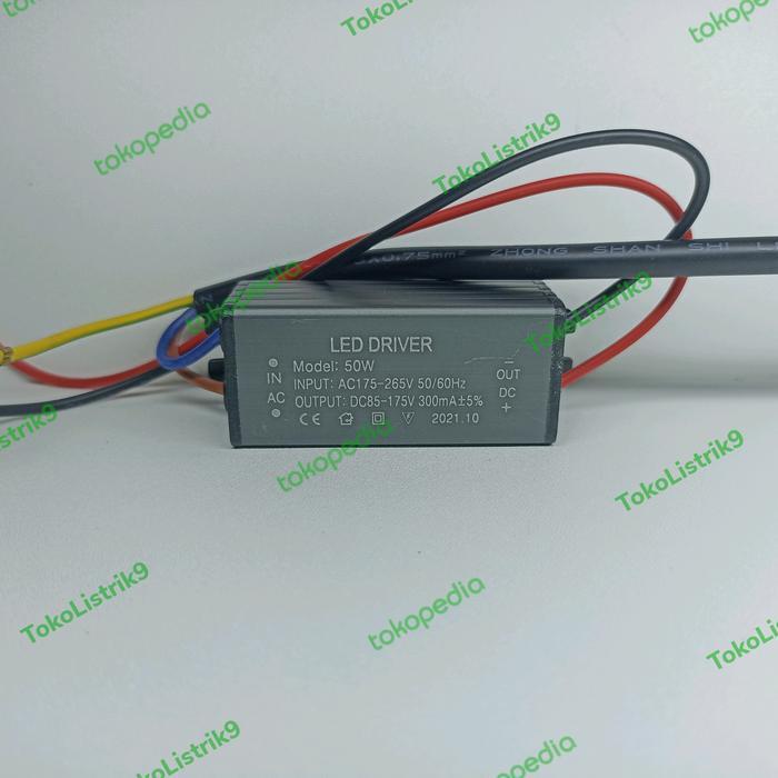 SALE DRIVER LED 50W + MATA LAMPU LED 50WA / TRAVO LED 50W + CHIP LED 50W