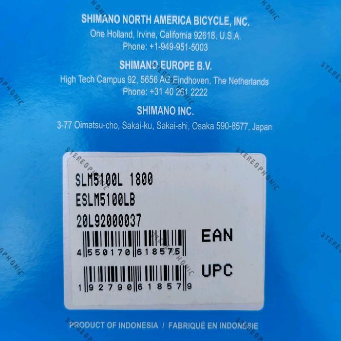 READY ORIGINAL BNIB.. Shifter 2speed DEORE M5100 Shifter Kiri 2speed M5100 DEORE Shifter M5100