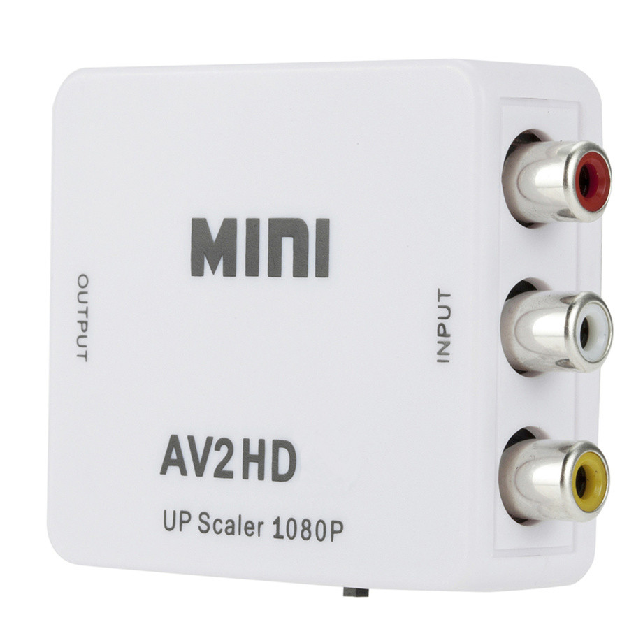 HDMIompatible to AV RA onverter HDTV2AV AV2HDTV 1080P Adapter Box With USB able NTS PAL Supported