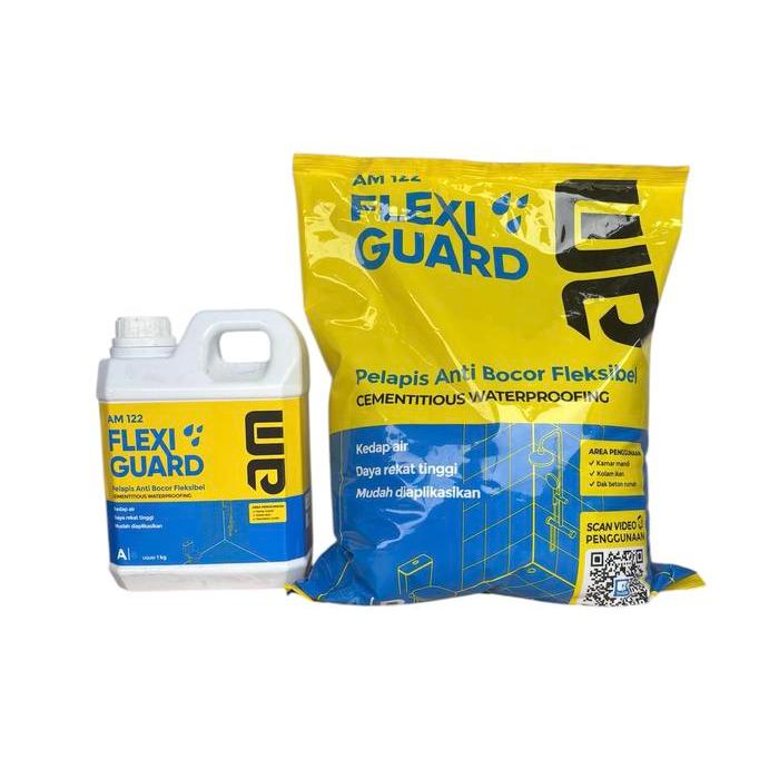 Pelapis Anti Bocor AM 122 Waterproofing Kemasan 5kg Set