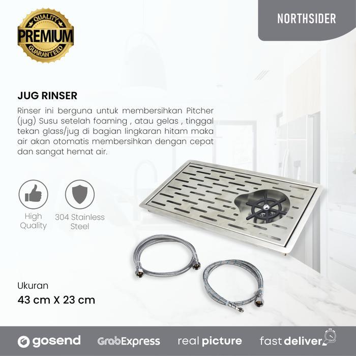 Stainless Jug Rinser